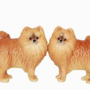 Pomeranians Salt and Pepper Shaker Set new in box